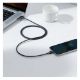 Εικόνα της Καλώδιο Baseus Crystal Shine USB-A to Lightning Braided 2.4Α 2m Black CAJY000101