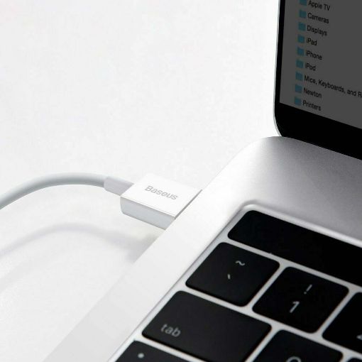 Εικόνα της Καλώδιο Baseus Superior USB-A to USB-C 66W 2m White CATYS-A02