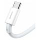 Εικόνα της Καλώδιο Baseus Superior USB-A to USB-C 66W 2m White CATYS-A02