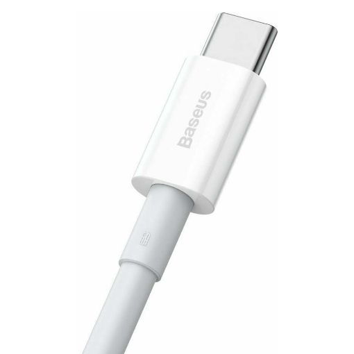 Εικόνα της Καλώδιο Baseus Superior USB-A to USB-C 66W 2m White CATYS-A02
