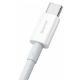 Εικόνα της Καλώδιο Baseus Superior USB-A to USB-C 66W 2m White CATYS-A02