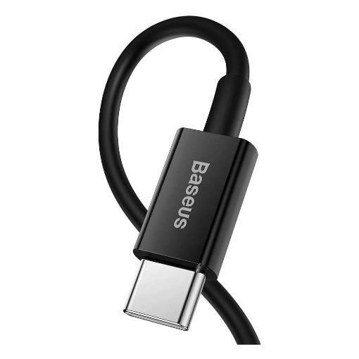 Εικόνα της Καλώδιο Baseus Superior USB-C to Lightning 20W PD 2m Black CATLYS-C01