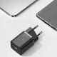Εικόνα της Φορτιστής Baseus Super Si 1C USB-C με Καλώδιο USB-C 1m PD 25W Black TZCCSUP-L01