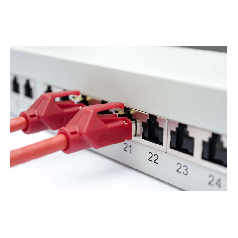 Digitus Patch Panel 2U 24-port CAT6 Unshielded Black DIG.0017