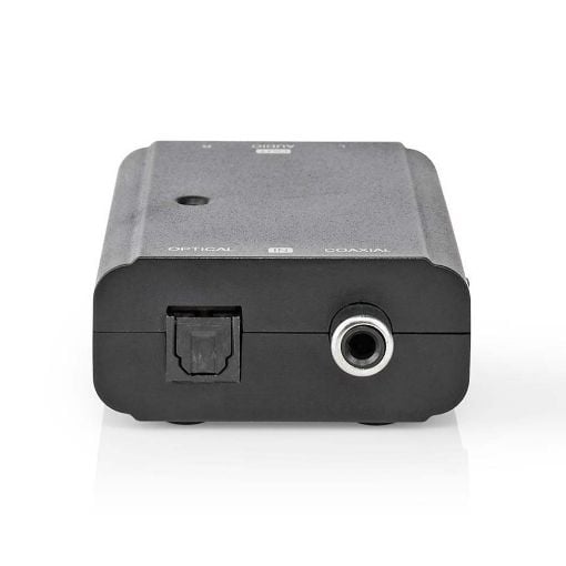 Εικόνα της Audio Converter Nedis RCA/Toslink to 2 x RCA F/F Black ACON2509BK