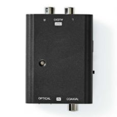 Εικόνα της Audio Converter Nedis RCA/Toslink to 2 x RCA F/F Black ACON2509BK