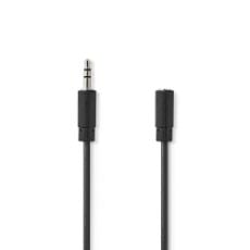 Εικόνα της Καλώδιο Nedis Audio 3.5mm M/F 5m Black CAGB22050BK50