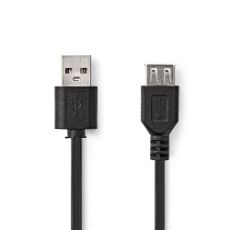Εικόνα της Καλώδιο Προέκτασης USB 2.0 Nedis 2m Black CCGB60010BK20