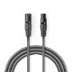 Εικόνα της Καλώδιο Nedis XLR M/F 3m Black COTH15010GY30