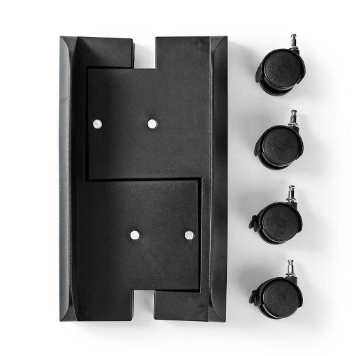 Εικόνα της Nedis Τροχήλατη Βάση PC Black CSTD101BK