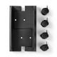 Εικόνα της Nedis Τροχήλατη Βάση PC Black CSTD101BK
