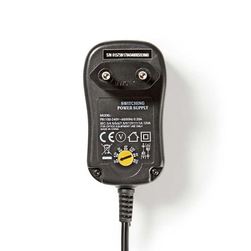 Εικόνα της Universal Τροφοδοτικό Nedis 12V/1A 12W ACPA001