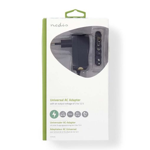 Εικόνα της Universal Τροφοδοτικό Nedis 12V/0.6A 7.2W ACPA006