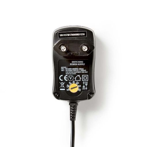 Εικόνα της Universal Τροφοδοτικό Nedis 12V/0.6A 7.2W ACPA006