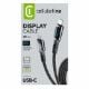 Εικόνα της Καλώδιο Cellular Line Display USB-C to USB-C Black 5Α 2m Black USBDATADISC2CTAB2K