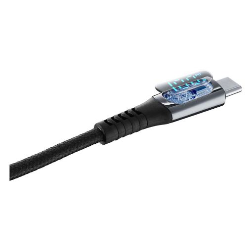 Εικόνα της Καλώδιο Cellular Line Display USB-C to USB-C Black 5Α 2m Black USBDATADISC2CTAB2K