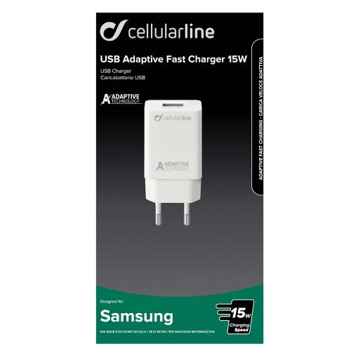 Εικόνα της Φορτιστής Cellular Line USB-C 15W White ACHSMUSB15WW