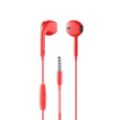 Εικόνα της Handsfree Cellular Line Jack 3,5mm Red AUCAPSULEMSR