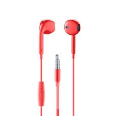Εικόνα της Handsfree Cellular Line Jack 3,5mm Red AUCAPSULEMSR