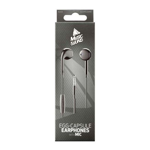 Εικόνα της Handsfree Cellular Line Jack 3,5mm Black AUCAPSULEMSK