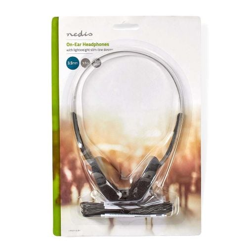 Εικόνα της Headset Nedis Black HPWD1101BK