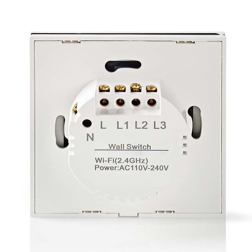 Εικόνα της Nedis SmartLife Curtain Wall Switch White WIFIWC10WT