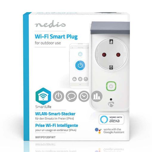 Εικόνα της Nedis SmartLife Smart Plug White WIFIPO120FWT