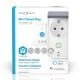 Εικόνα της Nedis SmartLife Smart Plug Power Meter Type F (CEE 7/7) IP44 Grey/White WIFIPO120FWT