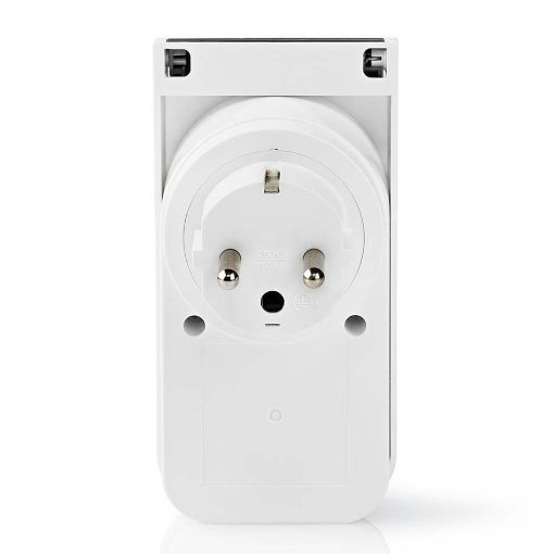 Εικόνα της Nedis SmartLife Smart Plug Power Meter Type F (CEE 7/7) IP44 Grey/White WIFIPO120FWT