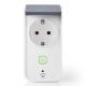 Εικόνα της Nedis SmartLife Smart Plug Power Meter Type F (CEE 7/7) IP44 Grey/White WIFIPO120FWT