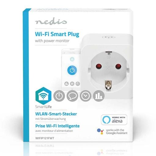 Εικόνα της Nedis SmartLife Smart Plug White WIFIP121FWT