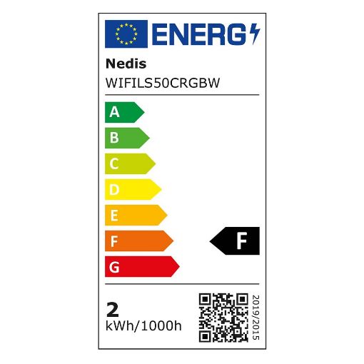 Εικόνα της Nedis SmartLife WiFi RGB LED Strip 5m WIFILS50CRGBW