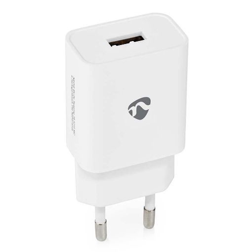 Εικόνα της Φορτιστής Nedis 12W USB-A White WCHAU242AWT