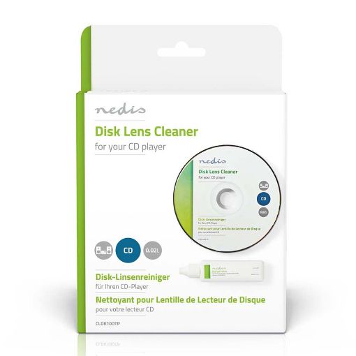 Εικόνα της Disc Lens Cleaner Nedis 20ml (CD) CLDK100TP