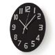 Εικόνα της Πλαστικό Ρολόι Τοίχου Nedis 30cm Black CLWA006GL30BK