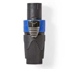 Εικόνα της Speaker Connector Nedis Male Straight Black COTP16900BK