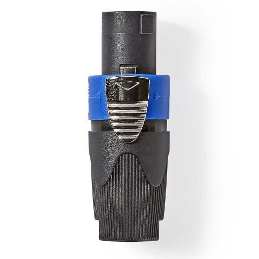 Εικόνα της Speaker Connector Nedis Male Straight Black COTP16900BK