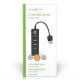 Εικόνα της USB Hub Nedis 4-Port USB-A Black UHUBU2420BK