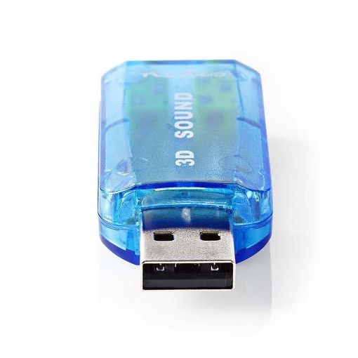 Εικόνα της External Soundcard Nedis USB 2.0 Black USCR10051BU