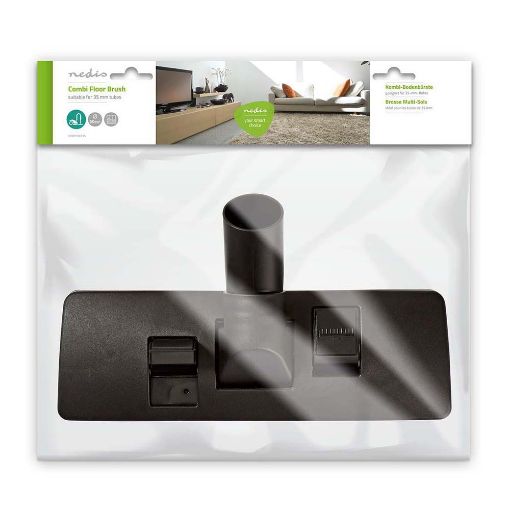 Εικόνα της Combi Floor Brush Nedis 35mm Black VCBR110CF35