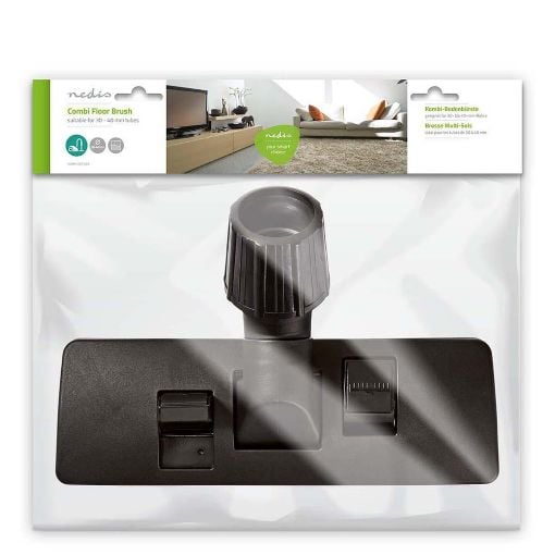 Εικόνα της Combi Floor Brush Nedis 30-40mm Black VCBR110CFVAR