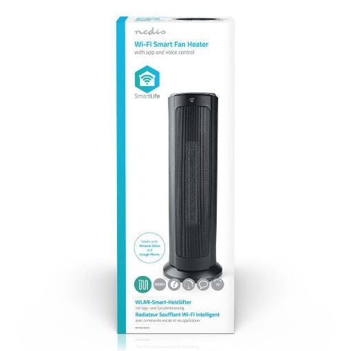 Εικόνα της Nedis SmartLife Tower Heater 2000W Black WIFIFNH10CBK