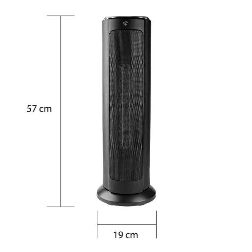 Εικόνα της Nedis SmartLife Tower Heater 2000W Black WIFIFNH10CBK