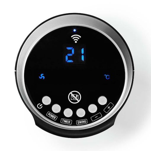 Εικόνα της Nedis SmartLife Tower Heater 2000W Black WIFIFNH10CBK