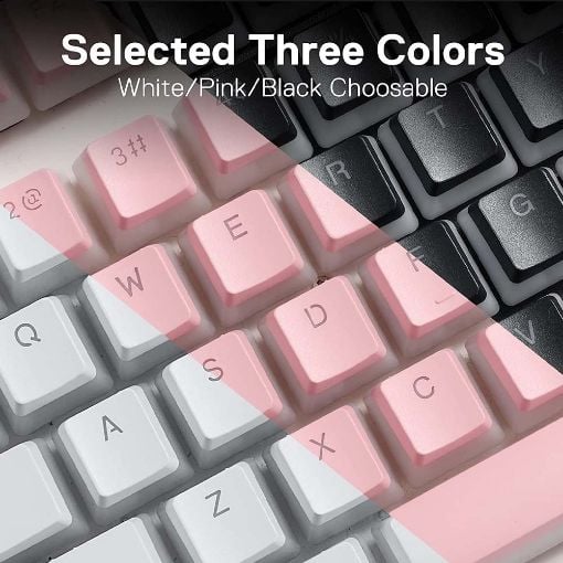 Εικόνα της Redragon A130 Pudding Keycaps White (US)