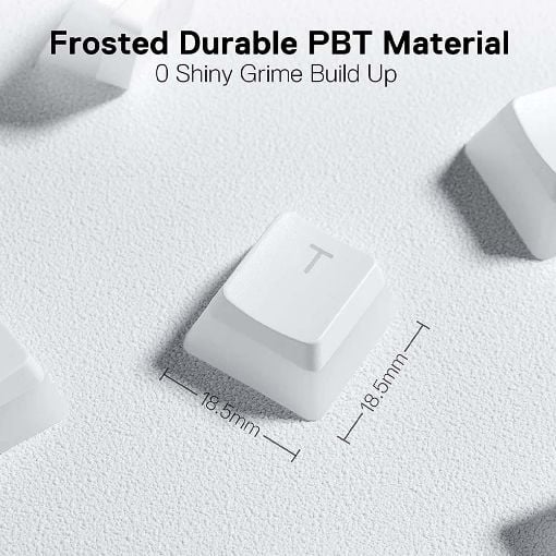 Εικόνα της Redragon A130 Pudding Keycaps White (US)