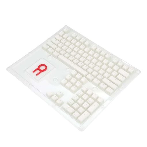 Εικόνα της Redragon A130 Pudding Keycaps White (US)