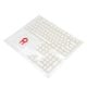 Εικόνα της Redragon A130 Pudding Keycaps White (US)