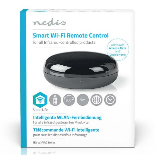 Εικόνα της Nedis SmartLife IR Remote Control Black WIFIRC10CBK