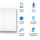 Εικόνα της TP-Link Tapo S220 Smart Light Switch 2-Gang 1-Way